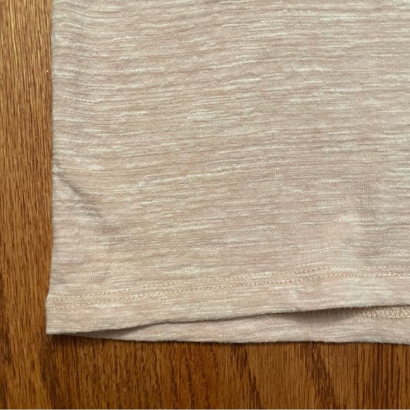 Madewell Blush Pink Boxy Turtleneck Long Sleeve Top size L - Picture 7 of 16